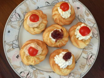 Zeppoline salate alle 3 creme senza glutine