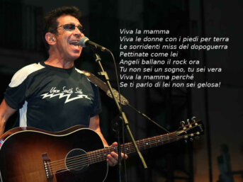 Edoardo Bennato e Viva la mamma testo e video