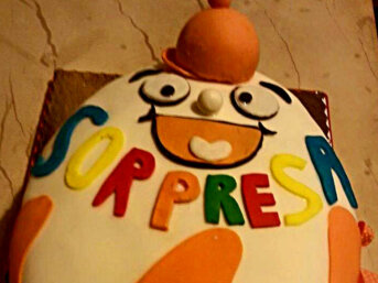 Torta sorpresa senza glutine