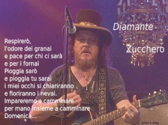 Testo di Diamante di Zucchero e video