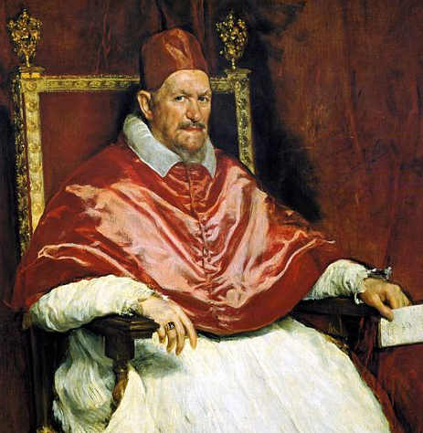 Colore Rosso cremisi Papa Innocenzo X, Diego Velázquez