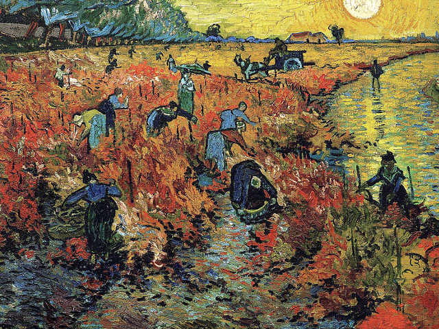 La vigna rossa di Vincent van Gogh