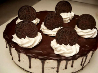 Cheesecake Oreo senza cottura