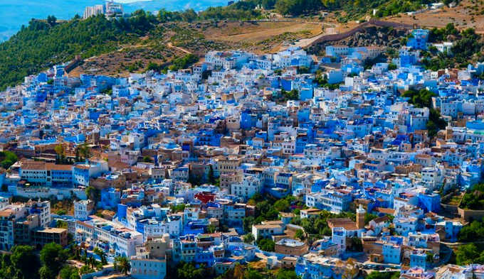 La perla blu del Marocco
