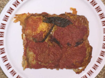 Parmigiana di melanzane senza glutine alla pugliese