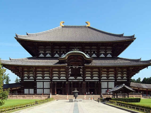 Tōdai-ji a Nara: Grande Sala del Buddha (Daibutsuden)