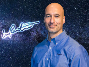 La grafia di Luca Parmitano, una firma spaziale