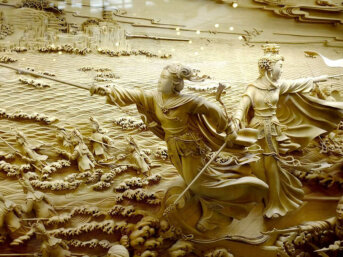 Le sculture di legno del Dongyang