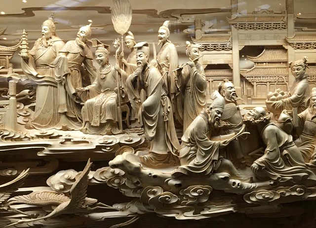 Le sculture di legno del Dongyang   6