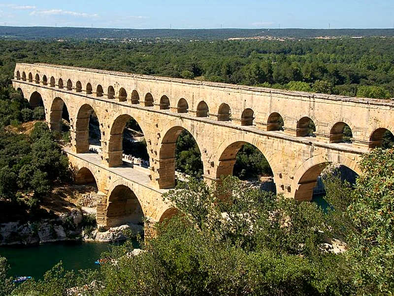 Pont du Gard, il più alto acquedotto romano