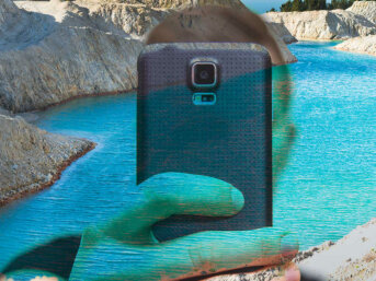 Selfie pericolosi in ambienti di apparente bellezza