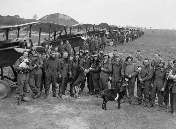 lo squadrone del maggiore Edward Mannock