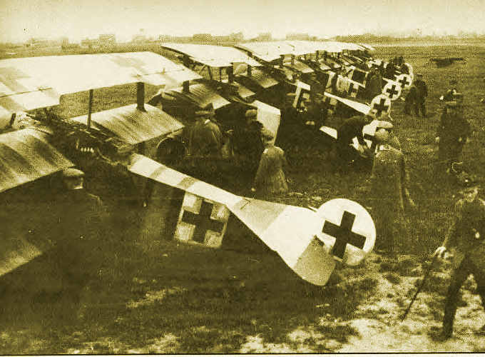 Aerei tedeschi, combattimenti aerei della Prima guerra mondiale
