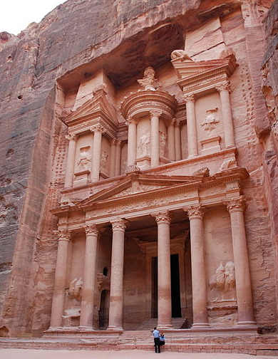 Petra Tempio del tesoro El Khasneh 