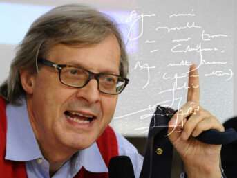 La grafia di Vittorio Sgarbi, Il tormento senza l’estasi