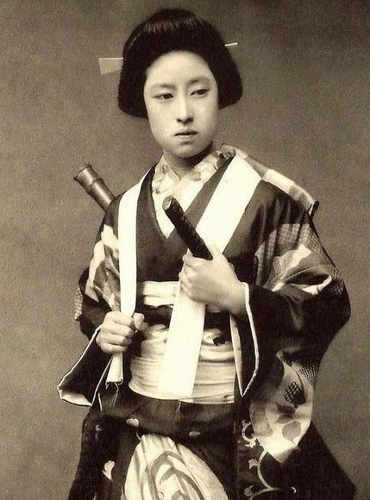 Nakano Takeko una famosa Onna bugeisha