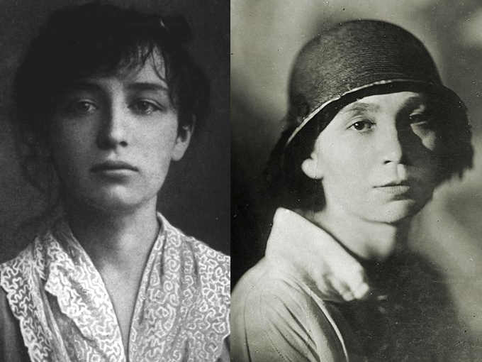 Camille Claudel e Nathalia Goncharova