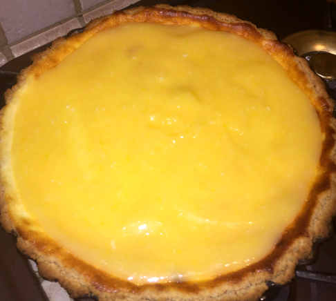 Cheesecake Ricotta e Mascarpone Cotta con Crema al Limone Senza Glutine 2