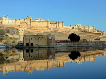 Foto di Amber Fort (o Forte Amber) viaggio nella fortezza di Jaipur