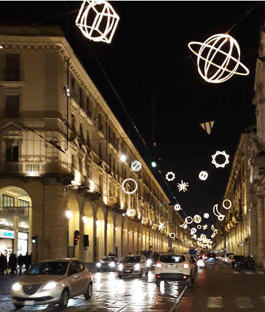 Luci d’artista illuminano Torino: Planetario