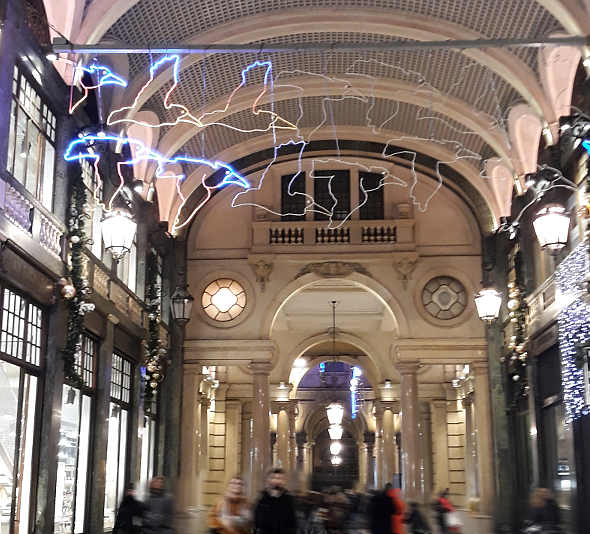 2019-2020 dove trovare le Luci d’artista a Torino: Galleria San Federico