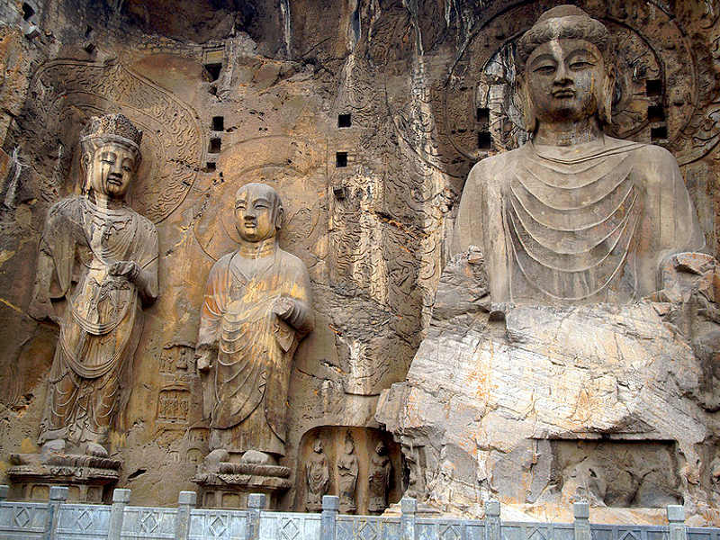 Le Grotte di Longmen in Cina (Grotte della porta del Drago)