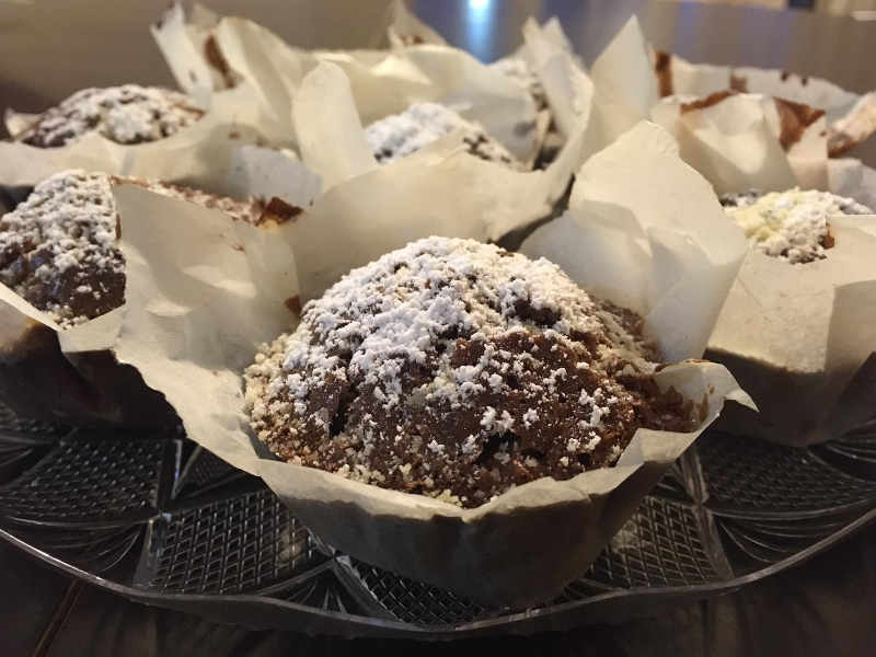 Muffin al Cioccolato fondente Sofficissimi Senza Glutine e Senza lievito ricetta semplice e buona