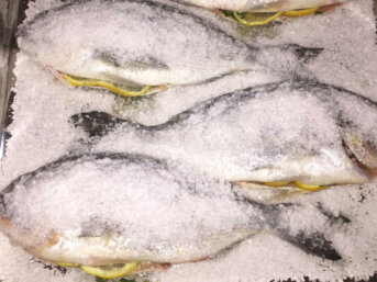 Orate in Crosta di Sale ricetta a modo mio