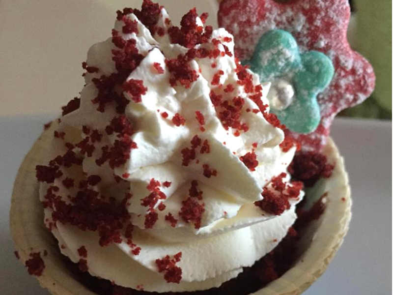 Red Velvet Cupcake senza glutine con frosting