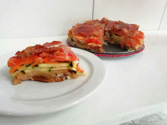 Ricetta salata con Fette biscottate prosciutto crudo e formaggio