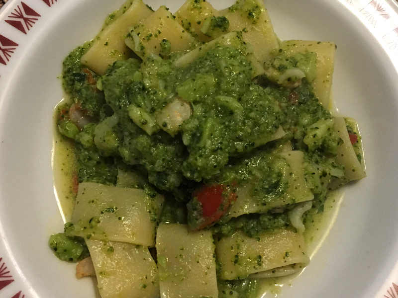 Paccheri con Broccoli e Gamberetti Senza Glutine
