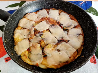 Frittata con 3 zucchine saporitissima e semplice