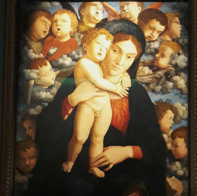Mostra con opere di Mantegna Madonna dei Cherubini