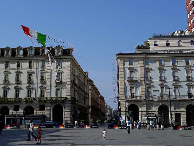 Piazza Castello a Torino