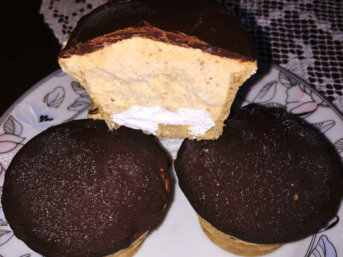 Ricetta Gelato tipico Andriese il Trenocelle (3 nocciole) e Tre gusti