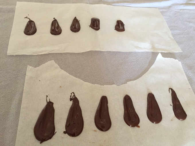 Gocce di Cioccolato per la decorazione della torta foresta nera