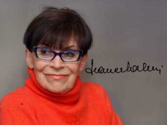 Il carattere dalla scrittura grafia di Franca Valeri