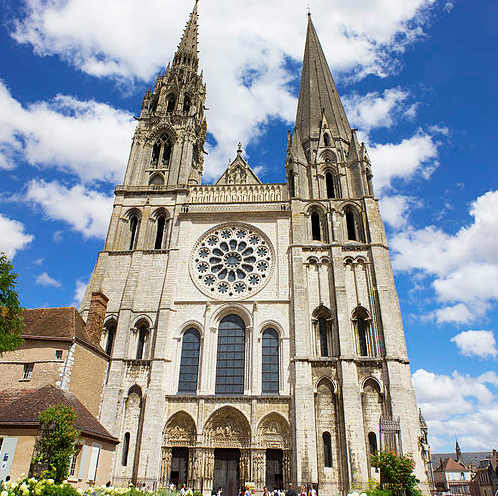 Il labirinto nella cattedrale di Chartres