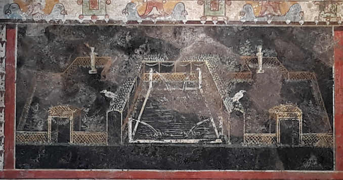 Quadri e affreschi a Villa d’Este a Tivoli 2