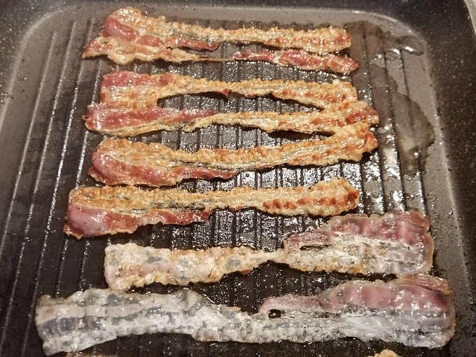 bacon per club sandwich