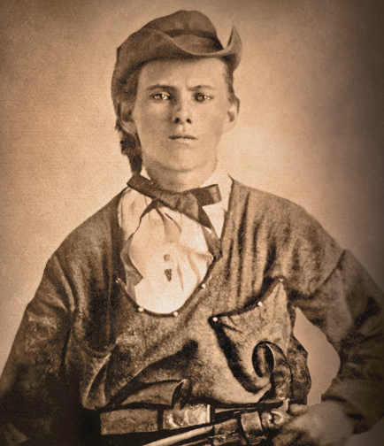 Jesse James da giovane