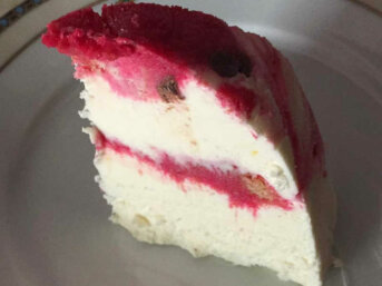 Zuccotto con gelato zuppa inglese senza glutine