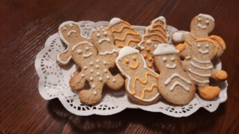 Biscotti Gingerbread (Pan di zenzero) Ricetta senza glutine