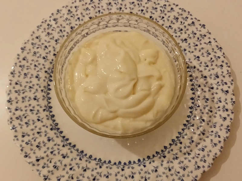Crema al mascarpone con crema al latte delicatissima