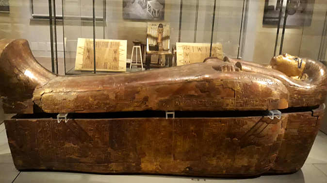 11 Museo Egizio di Torino sarcofago di Kha