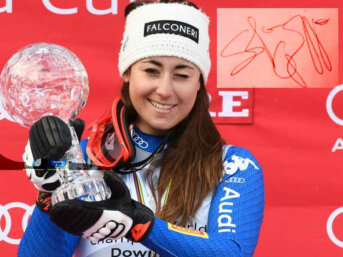 Sofia Goggia, come scrive una campionessa