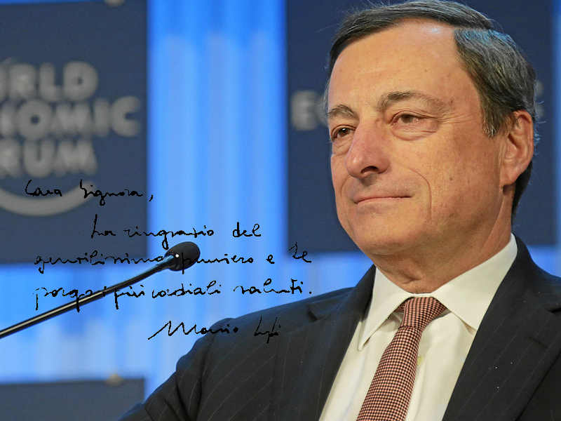 Mario Draghi, un viaggio grafologico tra le righe del nuovo ed ermetico Presidente del Consiglio