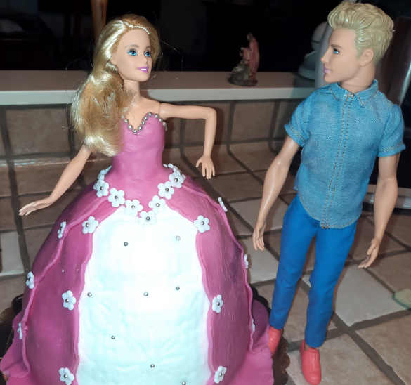2 Torta Barbie con crema diplomatica ricetta passo passo