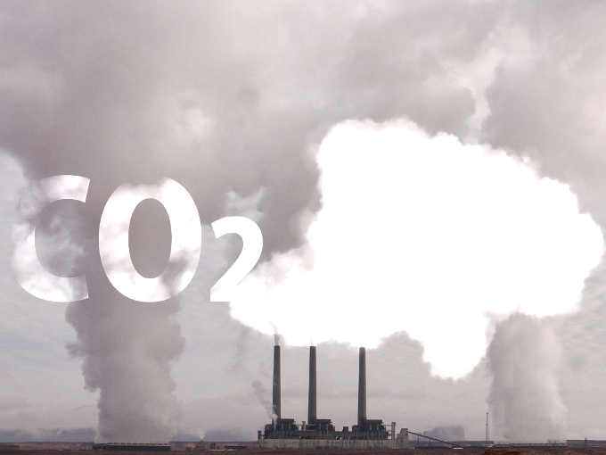 La riduzione della produzione di CO2