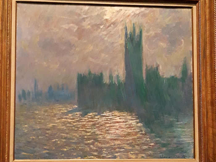 Claude Monet, Londra. Il Parlamento. Riflessi sul Tamigi, 1905 Parigi, Musée Marmottan Monet